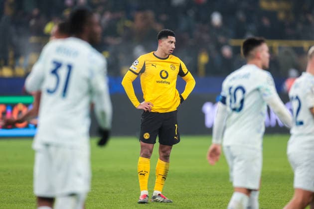 28 01 2026, UEFA Champions League, Matchday 8, Borussia Dortmund Inter Milan, Jobe Bellingham Borussia Dortmund , Dortmund Signal Iduna Park NRW Germany xRHR PHOTO DEx Copyright: DennisxEwert RHR-FOTOx RHR-FOTO DE