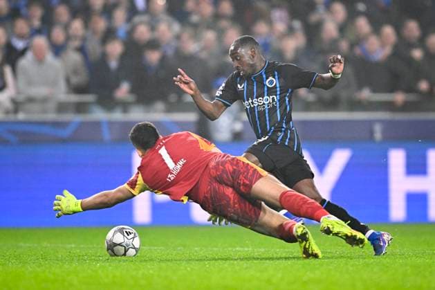 Club Brugge v Marseille - UEFA Champions League BRUGGE, BELGIUM - JANUARY 28 : Forbs Carlos forward of Club Brugge in action during the UEFA Champions League 2025 26 League Phase MD8 match between Club Brugge and Marseille on January 28, 2026 in Brugge, Belgium, 28 01 2026 Brugge Belgium  Copyright: xTomasxSiskx