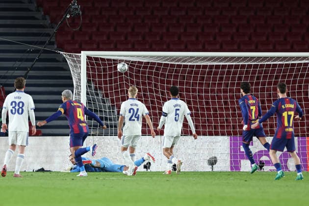 Barcelona v Copenhagen FC - UEFA Champions League BARCELONA, SPAIN - JANUARY 28: Goal from Barcelona’s forward Marcus Rashford during the UEFA Champions League, phase matchday 8 match between FC Barcelona, Barca and FC Copenhagen at the Camp Nou stadium, on January 28, 2026. Adria Puig Anadolu Barcelona Spain. Editorial use only. Please get in touch for any other usage.  Copyright: x2026xAnadoluxAdriaxPuigx