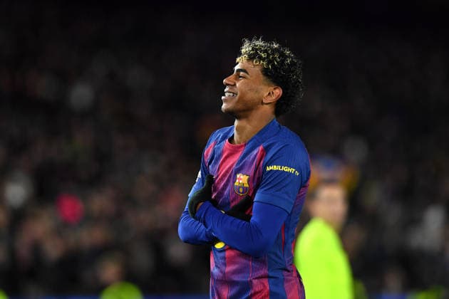 FC Barcelona, Barca v FC COPENHAGUE SPOTIFY CAMP NOU. BARCELONA. January 28, 2026 FC BARCELONA vs FC COPENHAGUE January 28, 2026 Lamine Yamal (10) of FC Barcelona celebrates scoring his team s second goal during the soccer match corresponding to the eigth match of the group stage of the UEFA Champions League between FC Barcelona and FC Copenhague at Spotify Camp Nou in Barcelona, Spain. Barcelona ESP Copyright: xS.xRosx
