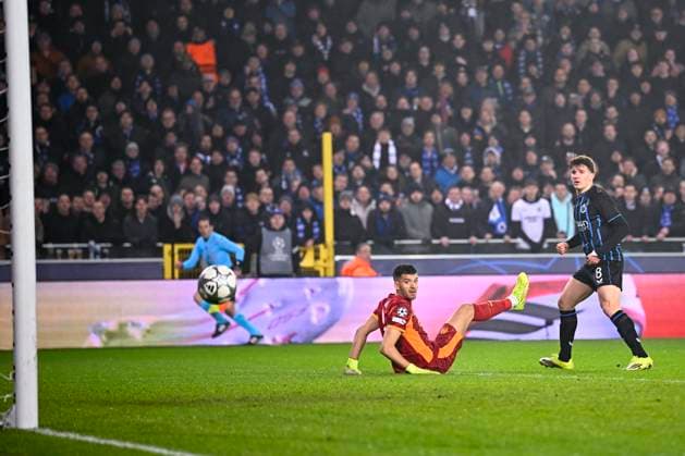 Club Brugge v Marseille - UEFA Champions League BRUGGE, BELGIUM - JANUARY 28 : Tzolis Christos forward of Club Brugge in action during the UEFA Champions League 2025 26 League Phase MD8 match between Club Brugge and Marseille on January 28, 2026 in Brugge, Belgium, 28 01 2026 Brugge Belgium  Copyright: xTomasxSiskx
