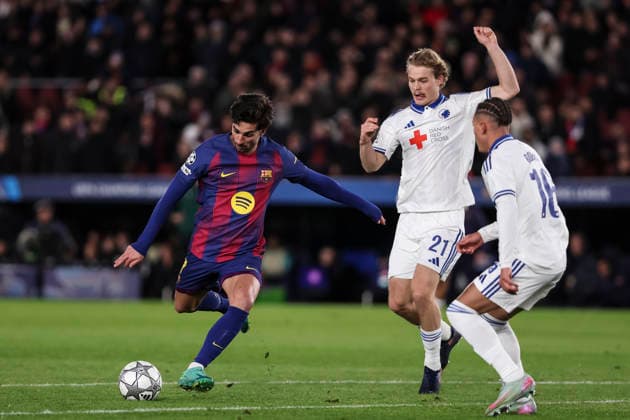 January 28, 2026, Barcelona, Barcelona, Spain: Ferran Torres of FC Barcelona, Barca in action during the UEFA Champions League 2025 26 League Phase MD8 match between FC Barcelona and F.C. Copenhagen at Spotify Camp Nou stadium on January 28, 2026 in Barcelona, Spain. Barcelona Spain - ZUMAa181 20260128_zaa_a181_353 Copyright: xJavierxBorregox