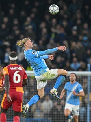 Manchester City v Galatasaray UEFA Champions League during the UEFA Champions League match at the Etihad Stadium, Manchester 28 01 2026 UK Newspapers OUT Copyright: xKarlxVallantinex FIL-22873-0146