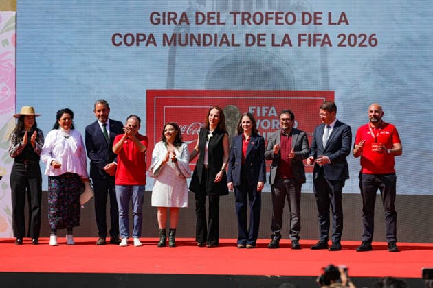 Football, FIFA World Cup Trophy Tour in Mexico