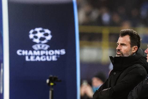 Club s head coach Ivan Leko pictured before a soccer game between Belgian Club Brugge and French Olympique de Marseille, Wednesday 28 January 2026 in Brugge, on day eight of the League phase of the UEFA Champions League tournament. BRUNOxFAHY  x159371334x