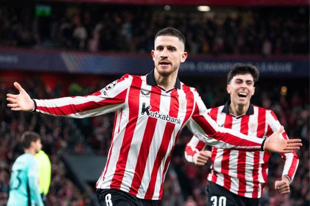 UEFA Champions League opening phase soccer match between Athletic Club and Sporting CP at San Mames stadium in Bilbao, Spain, Wednesday, Jan. 28, 2026. 900 Cordon Press  900 CordonxPress LOF - UEFA Champions League Athletic Club vs Sporting CP