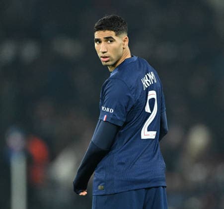 PSG v Newcastle - UEFA Champions League PARIS, FRANCE - JANUARY 28: Achraf Hakimi of Paris Saint-Germain (PSG) in action during the UEFA Champions League, phase match 8, between Paris Saint-Germain and Newcastle at Parc des Princes on January 28, 2026, in Paris, France. Mustafa Yalçin Anadolu Paris France. Editorial use only. Please get in touch for any other usage.  Copyright: x2026xAnadoluxMustafaxYalcÄ±nx