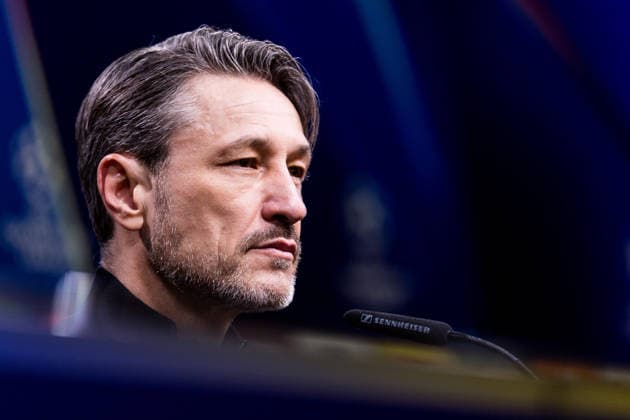 DORTMUND, GERMANY - JANUARY 28: Niko Kovac (Head Coach Borussia Dortmund) during the post game press conference, PK, Pressekonferenz after the UEFA Champions League match between Borussia Dortmund vs. FC Internazionale Milano at Signal Iduna Park on matchday 8 of the UEFA Champions League on January 28, 2026 in Dortmund, Germany. North Rhine Westphalia Germany Copyright: xSteffiexWunderlx