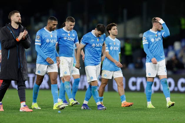 CALCIO - UEFA Champions League - SSC Napoli vs Chelsea FC ssc napoli looks dejected During match UEFA Champions League 2025 26 League Phase MD8 SSC Napoli vs Chelsea at Stadio Maradona on January 28, 2026. Naples Italy  Copyright: xIPAxSport ABACAx