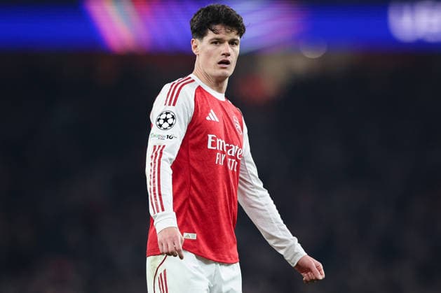 28th January 2026; Emirates Stadium, London, England; UEFA Champions League Football, Arsenal versus Kairat; Christian Norgaard of Arsenal  HenningxvonxJagow Content restricted for UK based newspaper