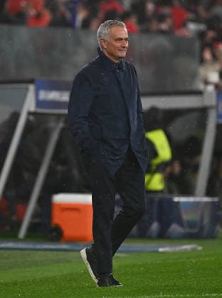 Benfica v Real Madrid - UEFA Champions League LISBON, PORTUGAL - JANUARY 28: José Mourinho manager of SL Benfica reacts during the UEFA Champions League 2025 26 League Phase MD8 match between SL Benfica and Real Madrid C.F. at Estadio da Luz on January 28, 2026 in Lisbon, Portugal. Zed Jameson Anadolu Lisbon Portugal. Editorial use only. Please get in touch for any other usage.  Copyright: x2026xAnadoluxZedxJamesonx