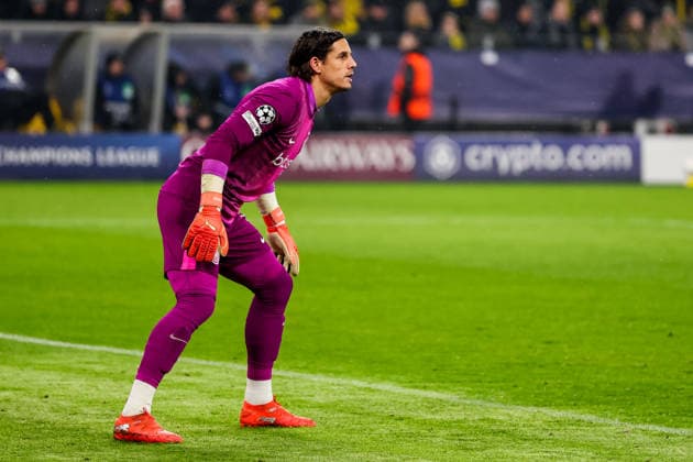 DORTMUND, GERMANY - JANUARY 28: FC Internazionale goalkeeper Yann Sommer looks on during the UEFA Champions League 2025 26 League Phase MD8 match between Borussia Dortmund and FC Internazionale Milano at BVB Stadion Dortmund on January 28, 2026 in Dortmund, Germany. (Photo by Rene Nijhuis) SPO  Copyright: xRenexNijhuis