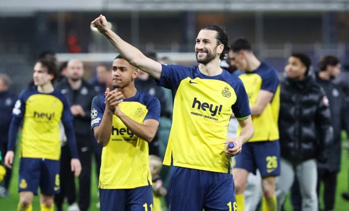 Union s Christian Burgess pictured after a soccer game between Belgian Royale Union Saint-Gilloise and Italian Atalanta Bergamo, on Wednesday 28 January 2026 in Brussels, on the eight day of the League phase of the UEFA Champions League tournament. VIRGINIExLEFOUR  x159407999x