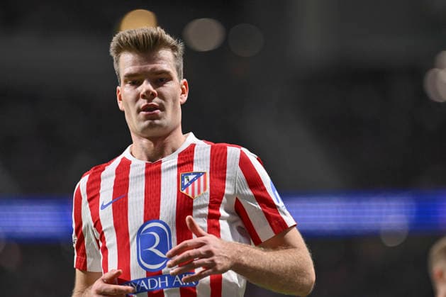 January 29, 2026, Madrid, Madrid, Spain: ALEXANDER SoËœRLOTH of Atletico de Madrid during the Champions League match, league match 8 between ATLETICO DE MADRID and F. K. BODO GLIMT, held on January 28, 2026, at the Riad Air Metropolitano, Madrid, Spain. Madrid Spain - ZUMAc312 20260129_zsp_c312_020 Copyright: xOscarxManuelxSanchezx