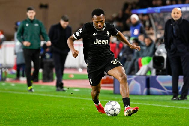 FOOTBALL : AS Monaco VS Juventus FC - UEFA Champions League - 28 01 2026 LoÃ¯s Openda (Juventus) - UEFA Champions League match between AS Monaco and Juventus FC on January 28, 2026 at the Louis II Stadium in Monaco. MonacoMonaco  Copyright: xWilliamxCannarellax