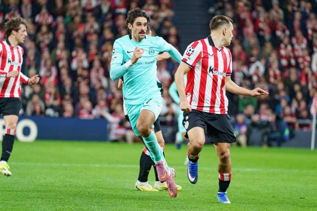 Francisco Trincao seen during UEFA Champions League phase game between teams of Athletic Club and Sporting CP (Mickael Ducint Ball Raw Images) Bilbao San Mames Spain Copyright: xMickaelxDucintx AthleticSporting2526-107