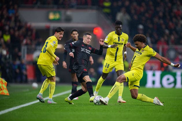 LEVERKUSEN, GERMANY - 28 JANUARY, 2026: Lucas Vazquez - The UEFA Champions League football match between Bayer 04 Leverkusen vs Villareal FC at BayArena.  Copyright: xVitaliixKliuievx