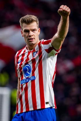 Atletico de Madrid v FK Bodo Glimt - UEFA Champions League 2025 26 League Phase MD8 Alexander Sorloth of Atletico de Madrid celebrates his goal during the UEFA Champions League 2025 26 League Phase MD8 match between Atletico de Madrid and FK Bodo Glimt at Estadio Riyadh Air Metropolitano on January 28, 2026 in Madrid, Spain. Madrid Estadio Riyadh Air Metropolitano Madrid Spain Copyright: xAlbertoxGardinx AGardin_20260128_Foot_Cham_Atl_Mad_Bod_0779