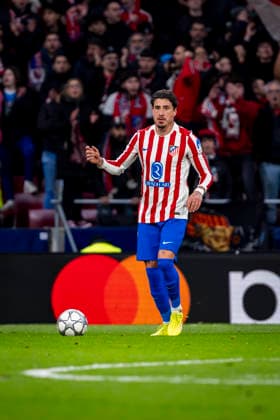 Atletico de Madrid v FK Bodo Glimt - UEFA Champions League 2025 26 League Phase MD8 Jose Maria Gimenez of Atletico de Madrid is in action with the ball during the UEFA Champions League 2025 26 League Phase MD8 match between Atletico de Madrid and FK Bodo Glimt at Estadio Riyadh Air Metropolitano on January 28, 2026 in Madrid, Spain. Madrid Estadio Riyadh Air Metropolitano Madrid Spain Copyright: xAlbertoxGardinx AGardin_20260128_Foot_Cham_Atl_Mad_Bod_0782