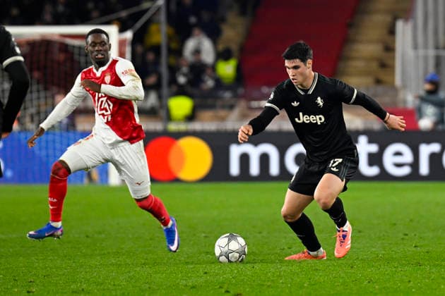 FOOTBALL : AS Monaco VS Juventus FC - UEFA Champions League - 28 01 2026 Vasilije AdÅ¾iÄ‡ (Juventus) - UEFA Champions League match between AS Monaco and Juventus FC on January 28, 2026 at the Louis II Stadium in Monaco. MonacoMonaco  Copyright: xWilliamxCannarellax