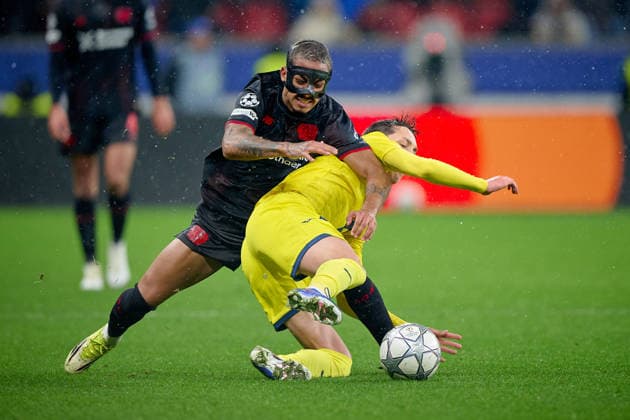 LEVERKUSEN, GERMANY - 28 JANUARY, 2026: Arthur - The UEFA Champions League football match between Bayer 04 Leverkusen vs Villareal FC at BayArena.  Copyright: xVitaliixKliuievx