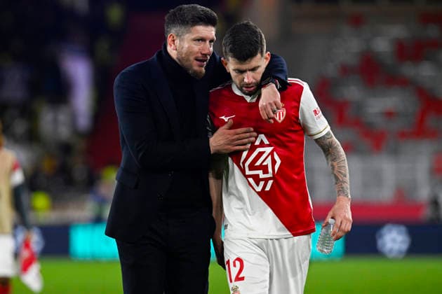 FOOTBALL : AS Monaco VS Juventus FC - UEFA Champions League - 28 01 2026 SÃ bastien Pocognoli (coach AS Monaco) - UEFA Champions League match between AS Monaco and Juventus FC on January 28, 2026 at the Louis II Stadium in Monaco. MonacoMonaco  Copyright: xWilliamxCannarellax