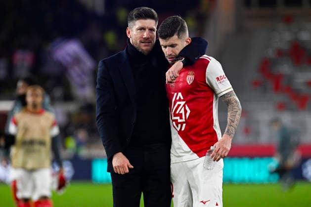 FOOTBALL : AS Monaco VS Juventus FC - UEFA Champions League - 28 01 2026 SÃ bastien Pocognoli (coach AS Monaco) - UEFA Champions League match between AS Monaco and Juventus FC on January 28, 2026 at the Louis II Stadium in Monaco. MonacoMonaco  Copyright: xWilliamxCannarellax