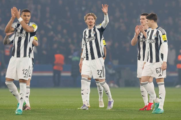 January 28, 2026, Paris, Paris, France: Nick WOLTEMADE of NEWCASTLE UNITED during the match of UEFA Champions League between Paris Saint Germain and New Castle United at Parc des Princes Stadium - on January 28 2025 Paris - France Paris France - ZUMAb253 20260128_zsp_b253_009 Copyright: xLoicxBaratouxx