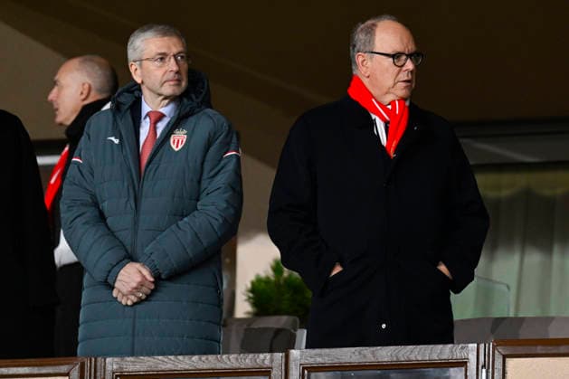 FOOTBALL : AS Monaco VS Juventus FC - UEFA Champions League - 28 01 2026 S.A.S Le Prince Albert II and Dmitri Rybolovlev (President AS Monaco) - UEFA Champions League match between AS Monaco and Juventus FC on January 28, 2026 at the Louis II Stadium in Monaco. MonacoMonaco  Copyright: xWilliamxCannarellax