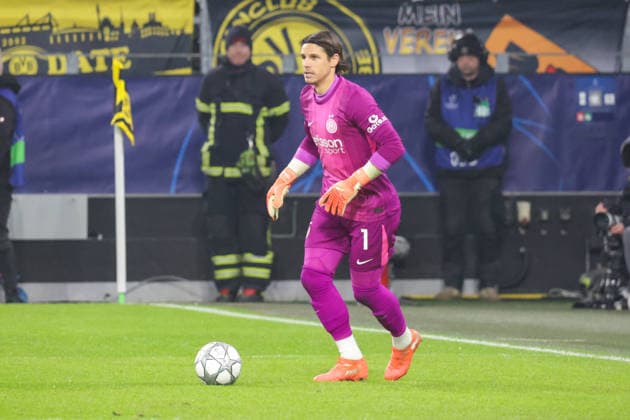 28 01 2026, xgrfx, Football UEFA Champions League , Borussia Dortmund Inter Milan v l Yann Sommer Inter Milan DFL DFB REGULATIONS PROHIBIT ANY USE OF PHOTOGRAPHS as IMAGE SEQUENCES and or QUASI VIDEO Signal Iduna Park