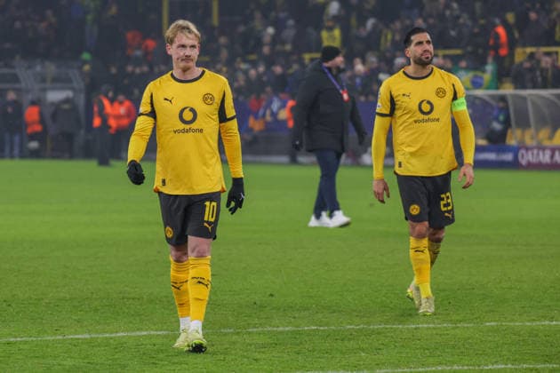 28 01 2026, xgrfx, Football UEFA Champions League , Borussia Dortmund Inter Milan v l Julian Brandt, Emre Can Borussia Dortmund DFL DFB REGULATIONS PROHIBIT ANY USE OF PHOTOGRAPHS as IMAGE SEQUENCES and or QUASI VIDEO Signal Iduna Park