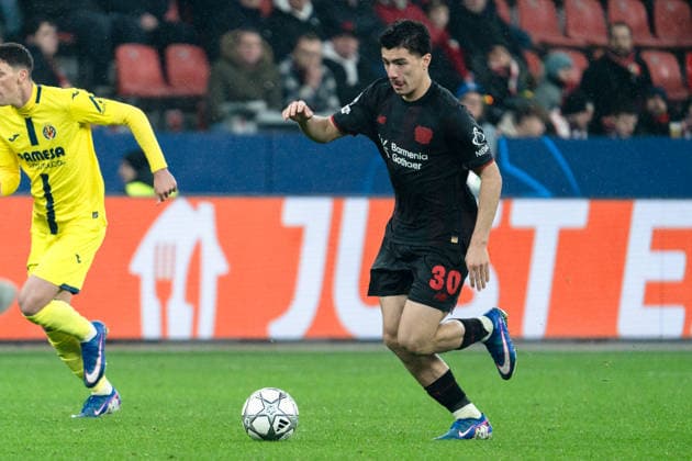 UEFA Champions League 2025 26 Bayer 04 Leverkusen vs Villarreal CF Matchday 8 of the league phase Wednesday, 28 01 2026 BayArena Nordrhein Westfalen, Germany Ibrahim Maza 30 Copyright: xCelinaxLeiersx