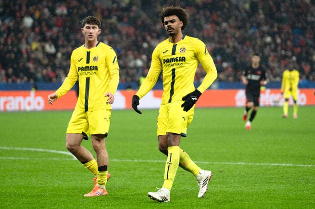 UEFA Champions League 2025 26 Bayer 04 Leverkusen vs Villarreal CF 8 Matchday of the league phase Wednesday, 28 01 2026 BayArena Nordrhein Westfalen, Germany Renato Veiga 12 Copyright: xCelinaxLeiersx