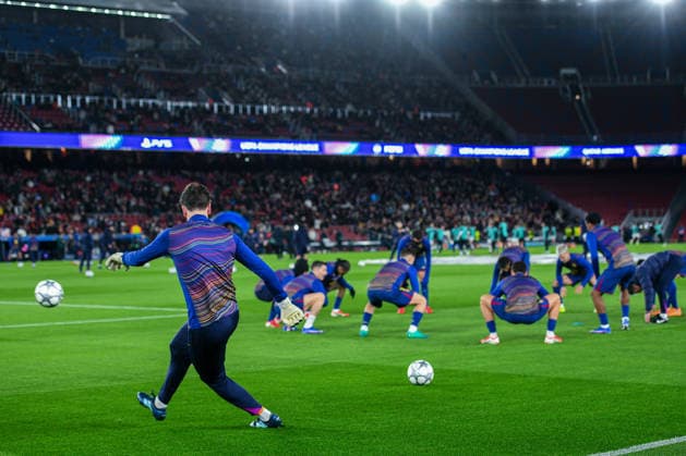 FC Barcelona, Barca v FC COPENHAGUE SPOTIFY CAMP NOU. BARCELONA. January 28, 2026 FC BARCELONA vs FC COPENHAGUE January 28, 2026 Wojciech Szczesny (25) goalkeeper of FC Barcelona during the soccer match corresponding to the eigth match of the group stage of the UEFA Champions League between FC Barcelona and FC Copenhague at Spotify Camp Nou in Barcelona, Spain. Barcelona ESP Copyright: xS.xRosx
