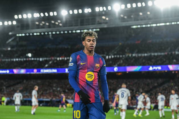 FC Barcelona, Barca v FC COPENHAGUE SPOTIFY CAMP NOU. BARCELONA. January 28, 2026 FC BARCELONA vs FC COPENHAGUE January 28, 2026 Lamine Yamal (10) of FC Barcelona during the soccer match corresponding to the eigth match of the group stage of the UEFA Champions League between FC Barcelona and FC Copenhague at Spotify Camp Nou in Barcelona, Spain. Barcelona ESP Copyright: xS.xRosx