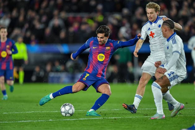 FC Barcelona, Barca v FC COPENHAGUE SPOTIFY CAMP NOU. BARCELONA. January 28, 2026 FC BARCELONA vs FC COPENHAGUE January 28, 2026 Ferran Torres (7) of FC Barcelona during the soccer match corresponding to the eigth match of the group stage of the UEFA Champions League between FC Barcelona and FC Copenhague at Spotify Camp Nou in Barcelona, Spain. Barcelona ESP Copyright: xS.xRosx