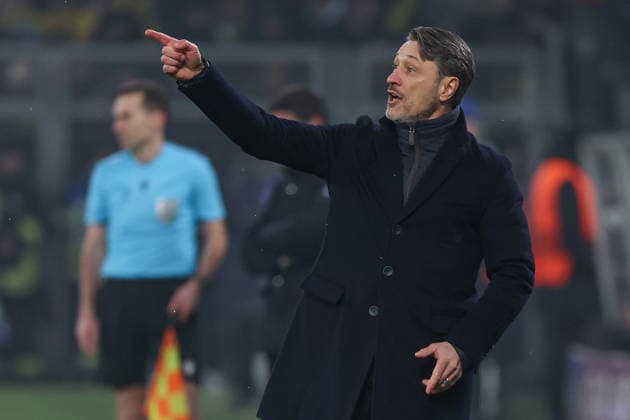 UEFA Champions League Borussia Dortmund Inter Milan on 28 01 2026 at Signal Iduna Park in Dortmund Coach Niko Kovac Dortmund gives loud instructions MH