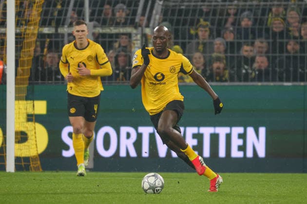Dortmund, Germany January 28, 2026 Champions League 2025 2026 Borussia Dortmund vs Inter Milan Pictured Serhou Guirassy BVB Signal Iduna Park North Rhine-Westphalia Copyright: xFotostandx xFantinix