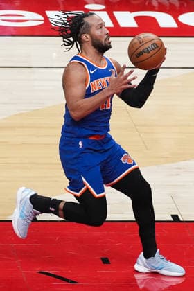 New York Knicks vs Toronto Raptors TORONTO, CANADA - JANUARY 28 : Jalen Brunson (11) of New York Knicks in action during the NBA, Basketball Herren, USA basketball game between New York Knicks and Toronto Raptors at the Scotiabank Arena on January 28, 2026 in Toronto, Ontario, Canada. Mert Alper Dervis Anadolu Ontario Canada. Editorial use only. Please get in touch for any other usage.  Copyright: x2026xAnadoluxMertxAlperxDervisx
