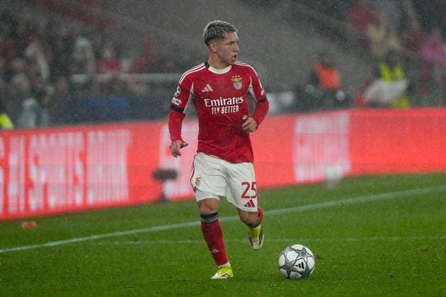 January 28, 2026, Lisbon, Portugal: Gianluca Prestianni of SL Benfica seen in action during UEFA Champions League 2025 26 League phase Matchday 8 between SL Benfica and Real Madrid CF at Estadio da Luz. Final score SL Benfica 4 : 2 Real Madrid CF Lisbon Portugal - ZUMAs197 20260128_aaa_s197_468 Copyright: xBrunoxdexCarvalhox