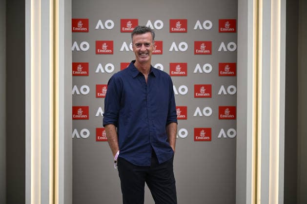 TENNIS AUSTRALIAN OPEN, Olympian Nick Green poses for a photo at a hospitality marquee during Day 12 of the 2026 Australian Open tennis tournament at Melbourne Park in Melbourne, Thursday, January 29, 2026. ( NO ARCHIVING MELBOURNE VICTORIA AUSTRALIA  Copyright: xJOELxCARRETTx 20260129194765862680