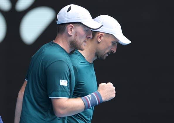 TENIS AUSTRALIAN OPEN 2026 29012026 N Z JAN ZIELINSKI I LUKE JOHNSON POLFINAL DEBEL AUSTRALIAN OPEN W MELBOURNE MARCIN CHOLEWINSKI NEWSPIX.PL TENIS AUSTRALIAN OPEN 2026 29012026 JAN ZIELINSKI AND LUKE JOHNSON IN THE SEMIFINAL DOUBLE GAME OF AUSTRALIAN OPEN IN MELBOURNE NEWSPIX.PL --- newspix.pl 