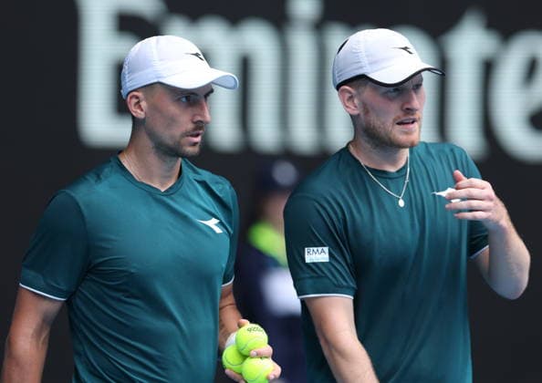 TENIS AUSTRALIAN OPEN 2026 29012026 N Z JAN ZIELINSKI I LUKE JOHNSON POLFINAL DEBEL AUSTRALIAN OPEN W MELBOURNE MARCIN CHOLEWINSKI NEWSPIX.PL TENIS AUSTRALIAN OPEN 2026 29012026 JAN ZIELINSKI AND LUKE JOHNSON IN THE SEMIFINAL DOUBLE GAME OF AUSTRALIAN OPEN IN MELBOURNE NEWSPIX.PL --- newspix.pl 