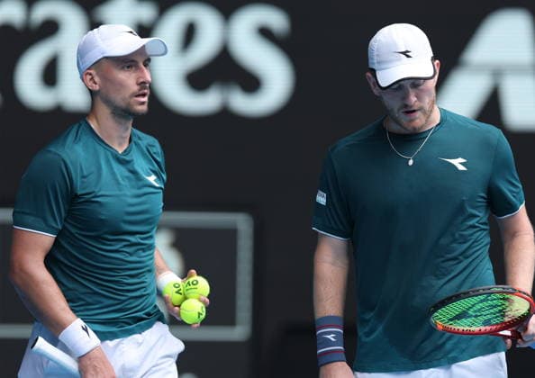 TENIS AUSTRALIAN OPEN 2026 29012026 N Z JAN ZIELINSKI I LUKE JOHNSON POLFINAL DEBEL AUSTRALIAN OPEN W MELBOURNE MARCIN CHOLEWINSKI NEWSPIX.PL TENIS AUSTRALIAN OPEN 2026 29012026 JAN ZIELINSKI AND LUKE JOHNSON IN THE SEMIFINAL DOUBLE GAME OF AUSTRALIAN OPEN IN MELBOURNE NEWSPIX.PL --- newspix.pl 