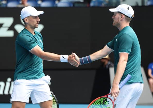 TENIS AUSTRALIAN OPEN 2026 29012026 N Z JAN ZIELINSKI I LUKE JOHNSON POLFINAL DEBEL AUSTRALIAN OPEN W MELBOURNE MARCIN CHOLEWINSKI NEWSPIX.PL TENIS AUSTRALIAN OPEN 2026 29012026 JAN ZIELINSKI AND LUKE JOHNSON IN THE SEMIFINAL DOUBLE GAME OF AUSTRALIAN OPEN IN MELBOURNE NEWSPIX.PL --- newspix.pl 