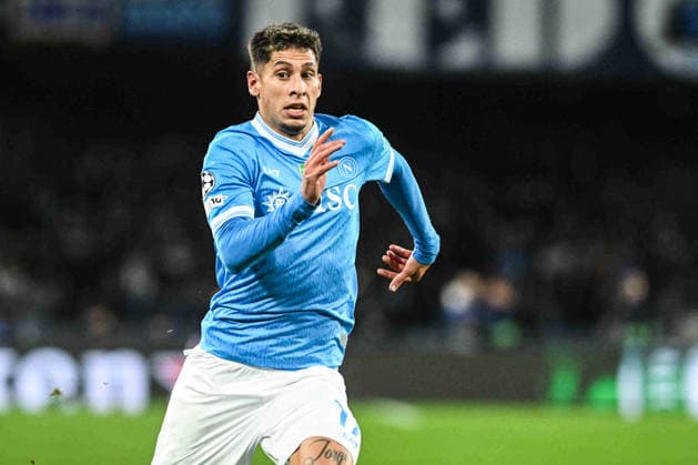 CALCIO - UEFA Champions League - SSC Napoli vs Chelsea FC Mathias Olivera of SSC Napoli in action during the Uefa Champions League between SSC Napoli vs Chelsea FC :Agostino Gemito PA Naples Italy  Copyright: xIPAxSport ABACAx