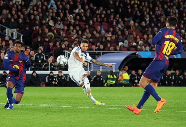 FC Barcelona, Barca v F.C. Copenhagen - UEFA Champions League 2025 26 League Phase MD8 Jordan Larsson and Alejandro Balde play during the match between FC Barcelona and FC Copenhagen, corresponding to matchday 8 of the league phase of the UEFA Champions League, at the Spotify Camp Nou in Barcelona, Spain, on January 28, 2026. Barcelona Barcelona Spain  Copyright: xUrbanandsportx originalFilename:urbanandsport-fcbarcel260128_npXt3.jpg