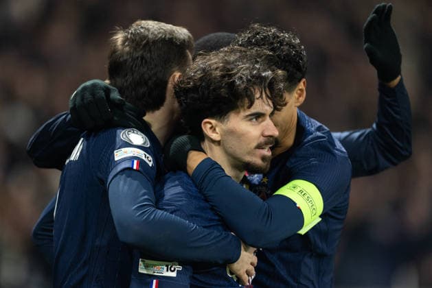 Paris Saint-Germain v Newcastle United FC - UEFA Champions League 2025 26 League Phase MD8 Vitinha of Paris Saint-Germain celebrates after scoring a goal during the UEFA Champions League - League phase, Matchday 8 football match between Paris Saint-Germain (PSG) and Newcastle United FC at the Parc des Princes stadium. Paris France  Copyright: xIbrahimxEzzatx originalFilename:ezzat-notitle260128_np1pm.jpg