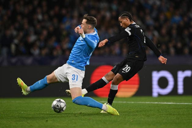 SSC Napoli v Chelsea FC - UEFA Champions League 2025 26 League Phase MD8 Joao Pedro of Chelsea F.C. scores the goal for 2-3 during the UEFA Champions League phase day 8 football match between S.S.C. Napoli and Chelsea F.C. at the Diego Armando Maradona Stadium in Naples, Italy, on January 27, 2026. Naples Italy Italy  Copyright: xDomenicoxCippitellix originalFilename:cippitelli-sscnapol260128_npOqz.jpg