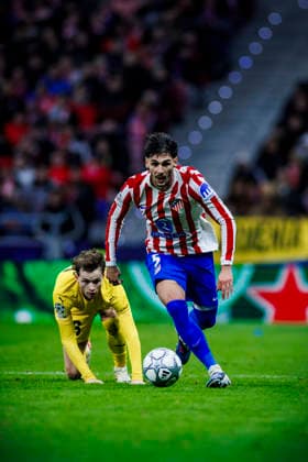 Atletico de Madrid vs Bodo Glimt - UEFA Champions League - 28 01 2026 Johnny Cardoso of Atletico de Madrid in action during the UEFA Champions League match between Atletico de Madrid and Bodo Glimt at Riyadh Air Metropolitano on January 28, 2026 in Madrid, Spain. Madrid Spain Copyright: xMarinaxFrutos PGSxPhotoxAgencyx